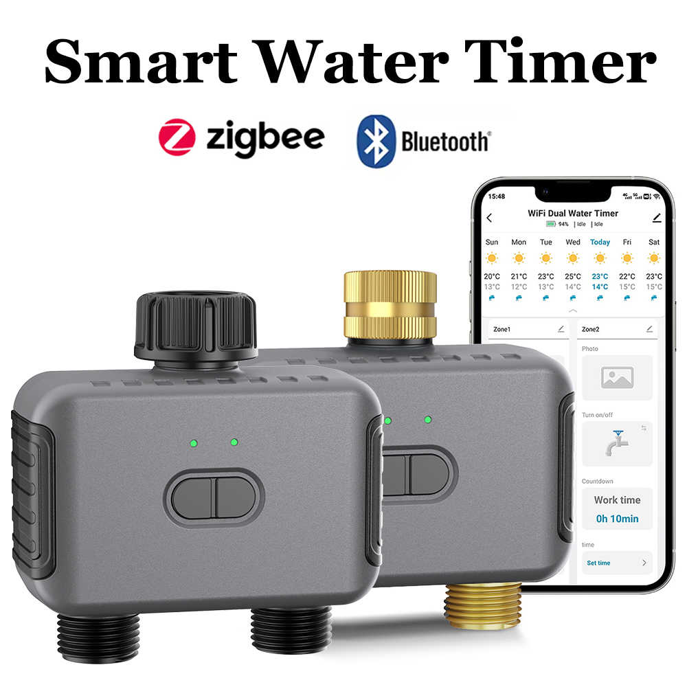Smart Garden Technology - Tuya Pengatur Waktu Air Pintar Zigbee/BT