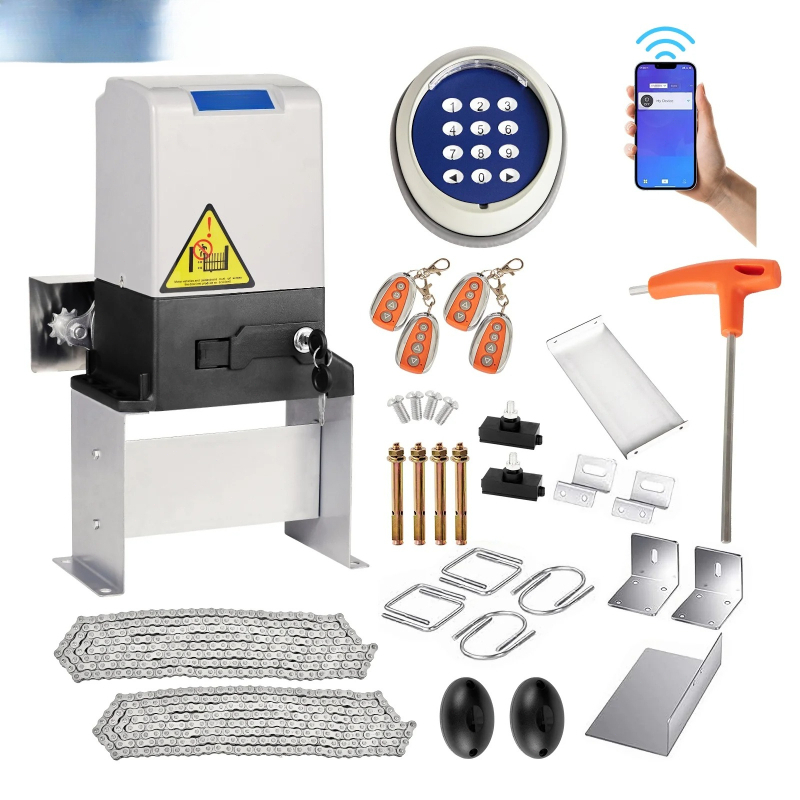Smart Garden Gate - Kit Pembuka Gerbang Geser Otomatis, Motor