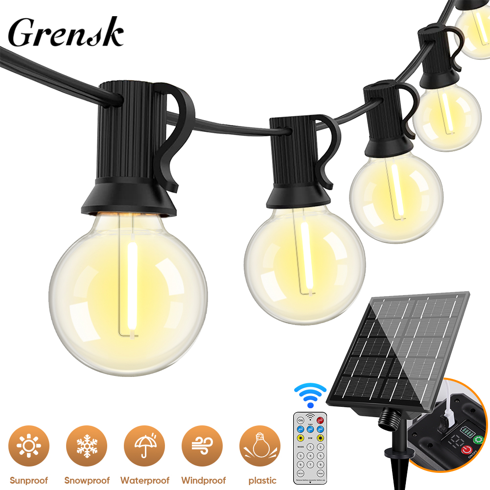Smart Garden Spotlights - Lampu Tali Surya LED 7.6M 18M