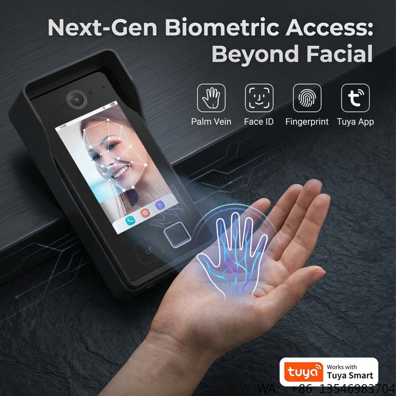 Smart Garden Gate - Sistem Interkom Video Tenaga Surya Hiwink