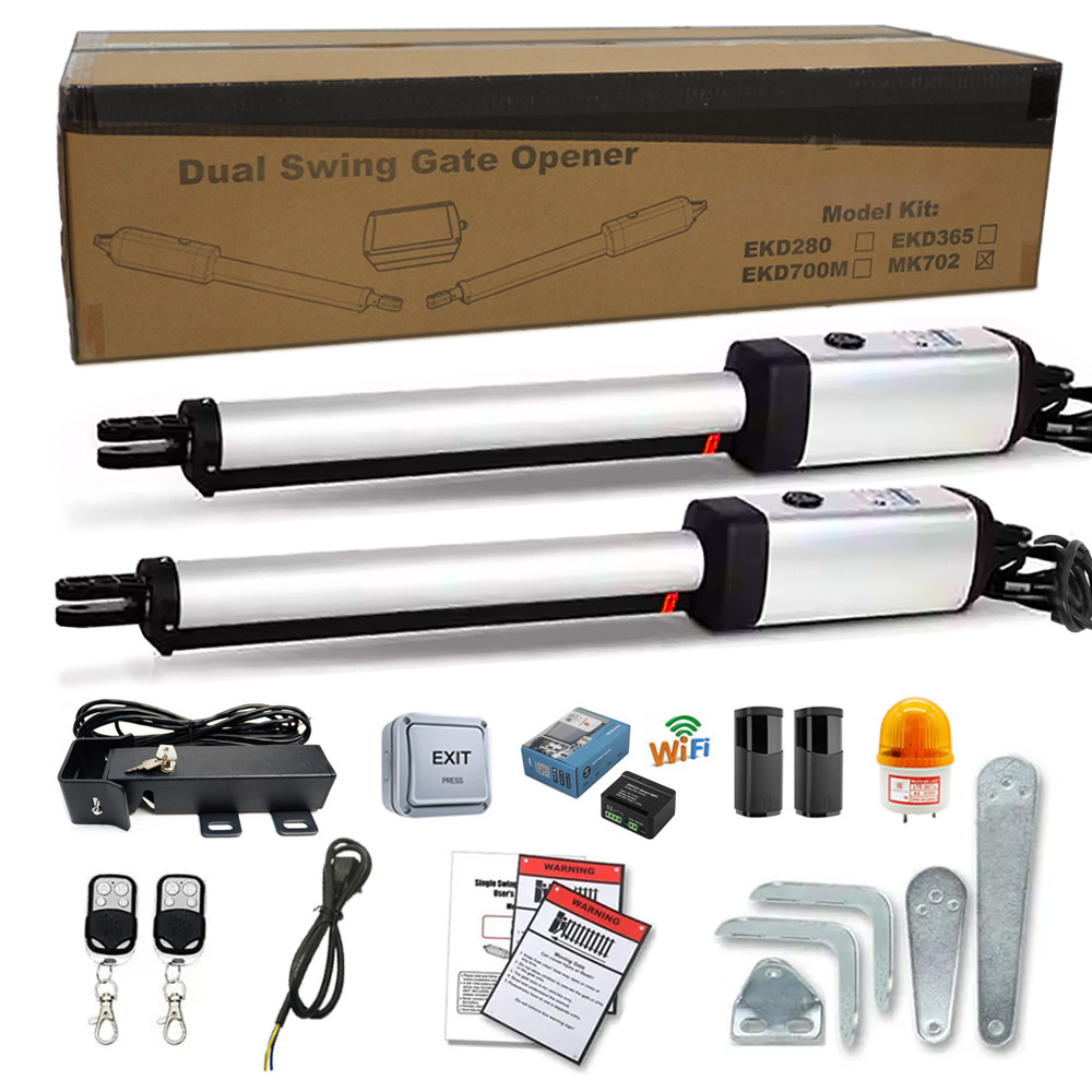 Smart Garden Gate - MK702 Operator Gerbang Ayun Otomatis 24V