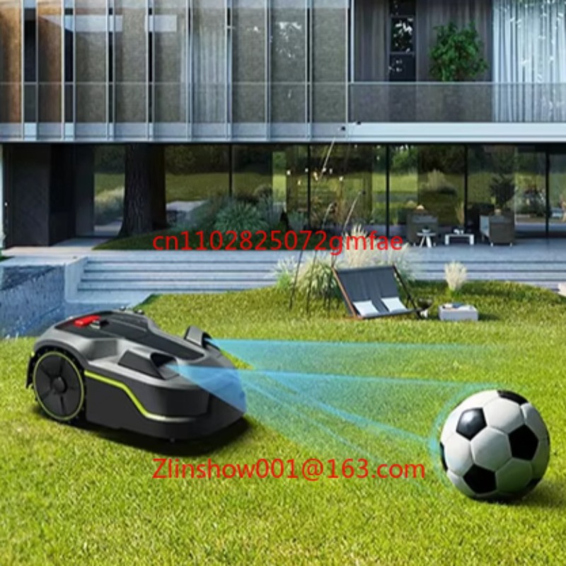 Smart Garden Drawing - Robot Pemotong Rumput Otomatis dengan Remote