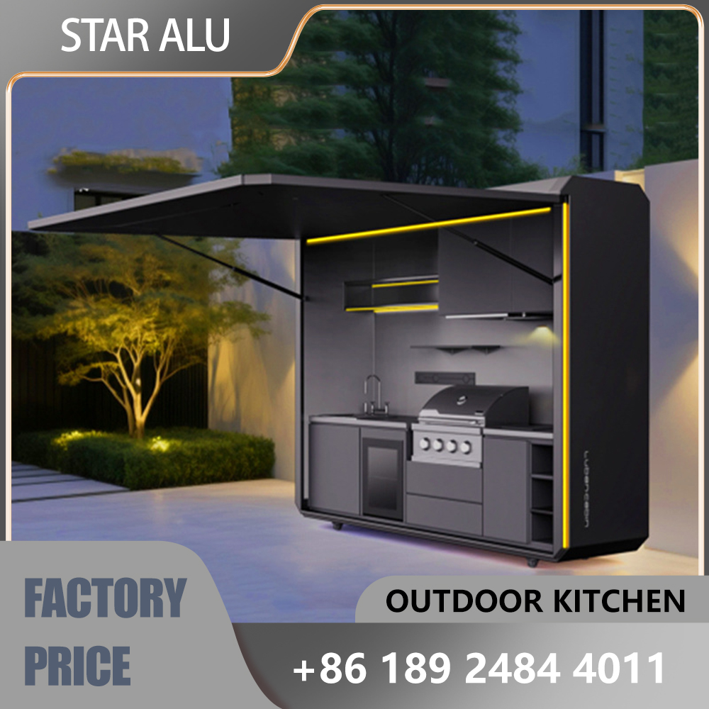 Smart Garden Mirrors - Dapur lipat luar ruangan terintegrasi rumah,