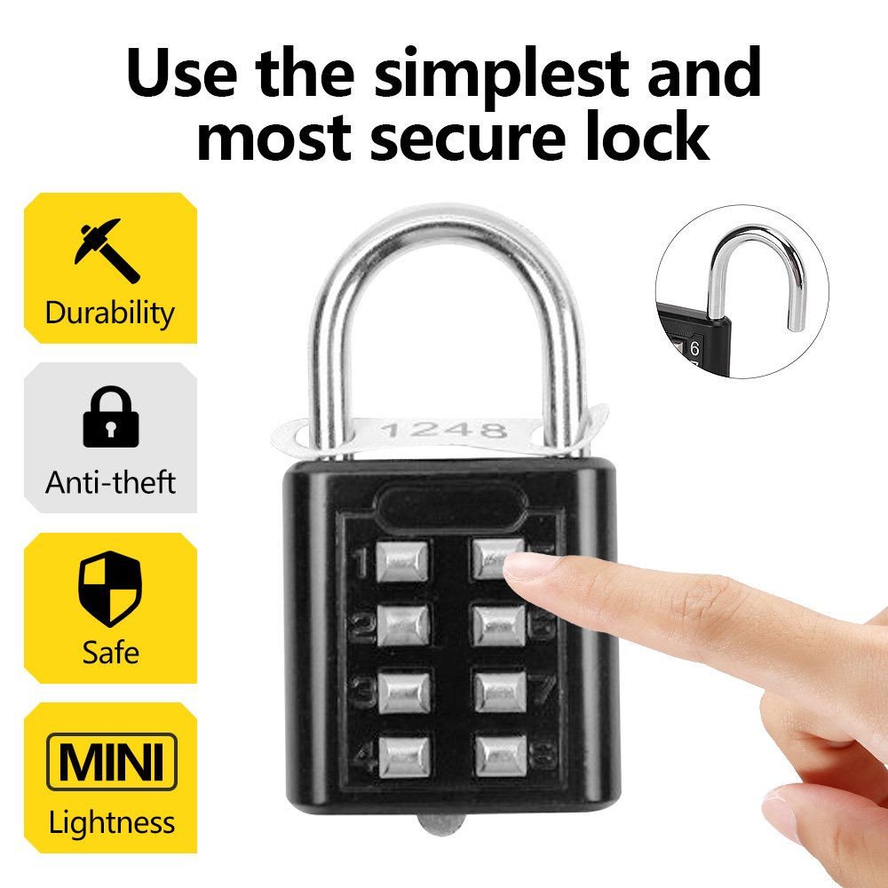 Smart Garden Gate Lock - Gembok kode tetap tahan air, kombinasi
