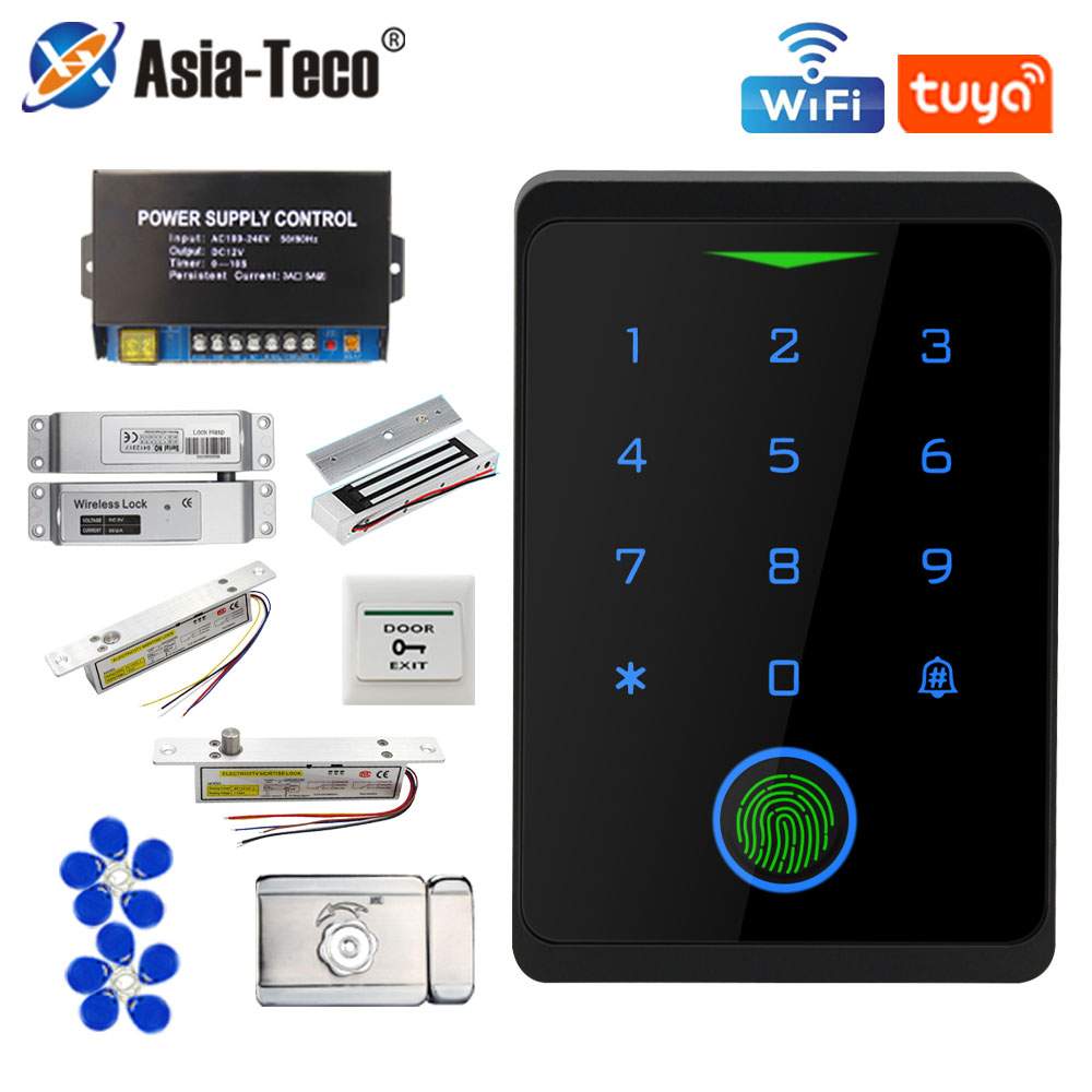 Smart Garden Gate Lock - Tuya Kit Kontrol Akses Sidik Jari