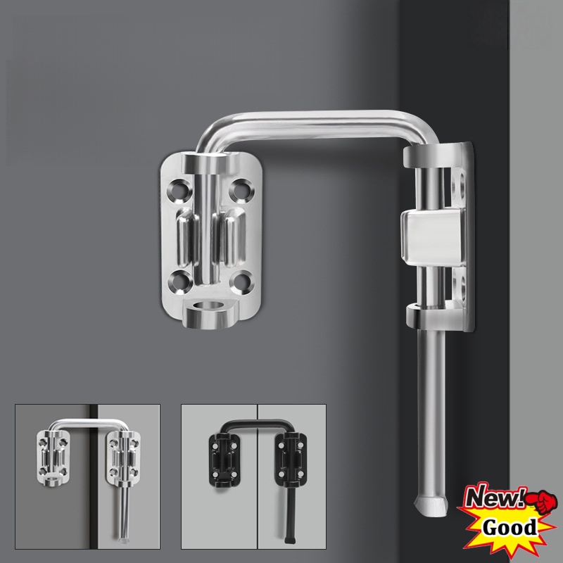 Smart Garden Gate Lock - Kunci Geser Pintu Patio Bentuk U,