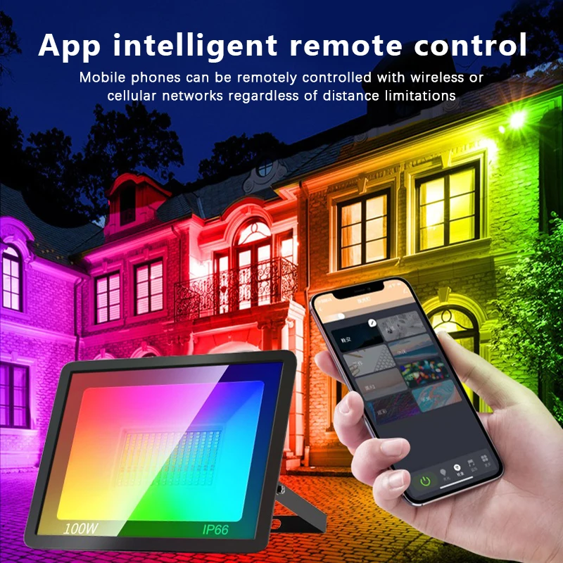 RGB TUYA lampu sorot aplikasi  - Smart Garden Drawing ulasan dan harga