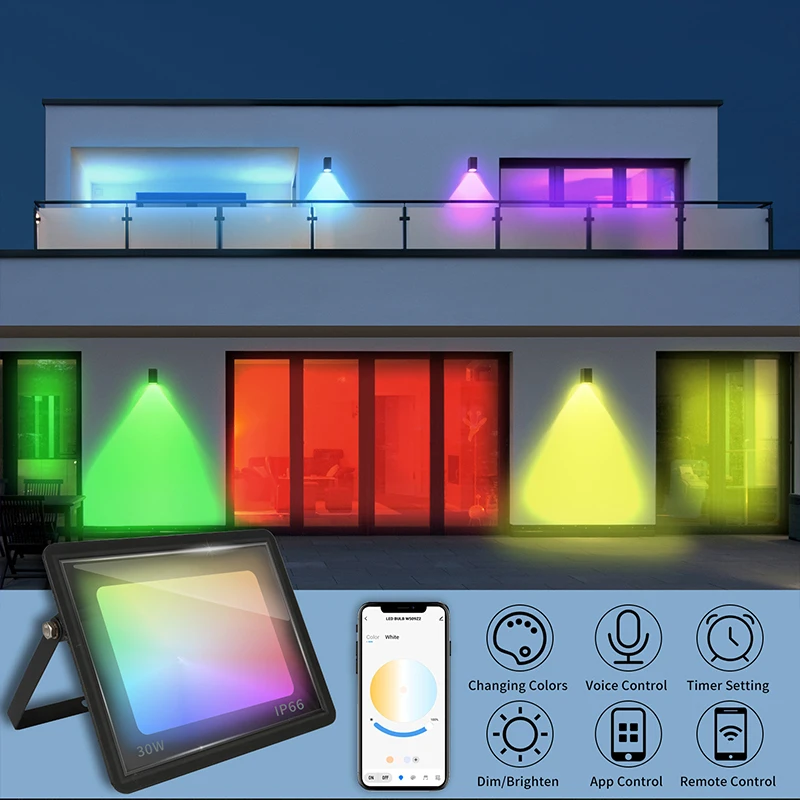 RGB TUYA lampu sorot aplikasi  - Smart Garden Drawing ulasan dan harga