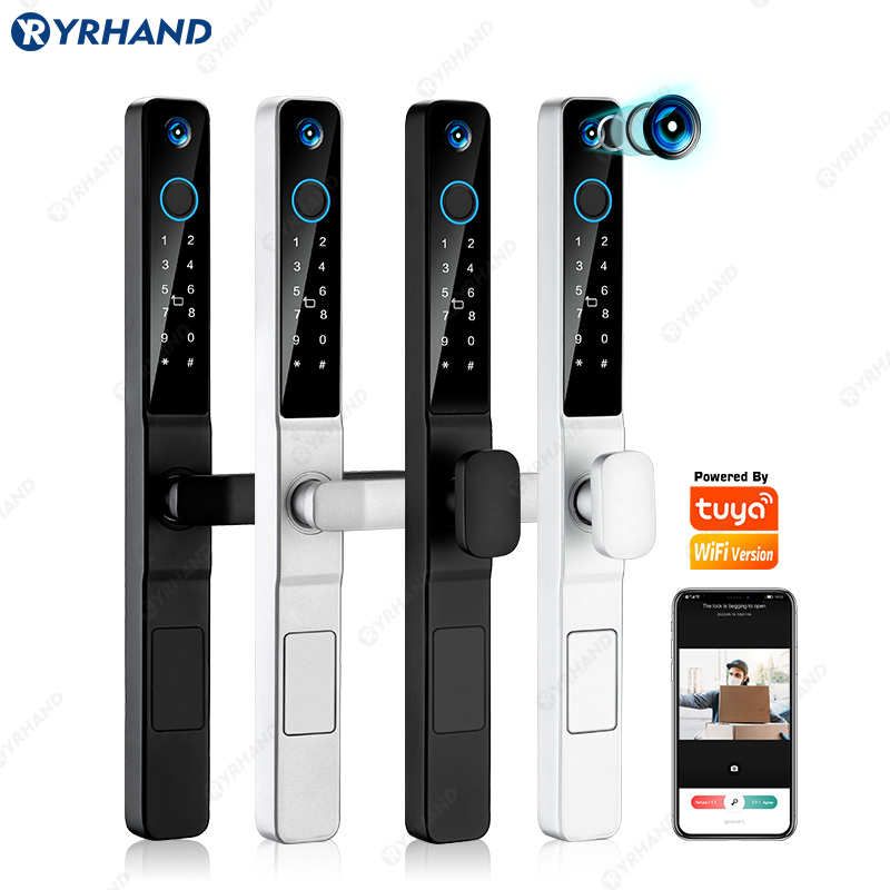 YRHAND IP66 tanpa kunci mata k - Smart Garden Gate Lock ulasan dan harga