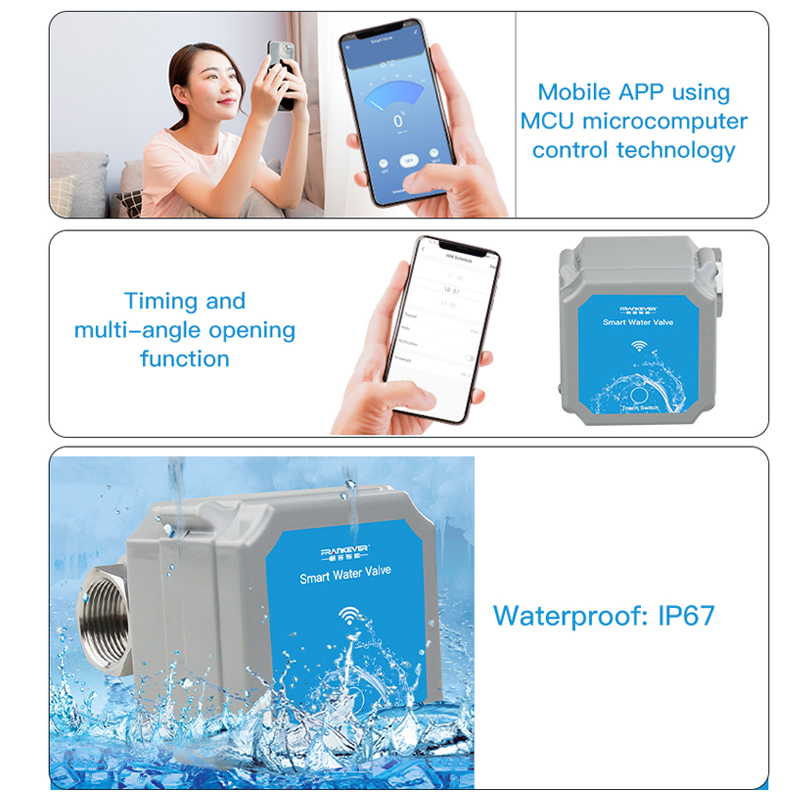 Katup Bola Air Cerdas Tuya Zig - Smart Garden Gate ulasan dan harga