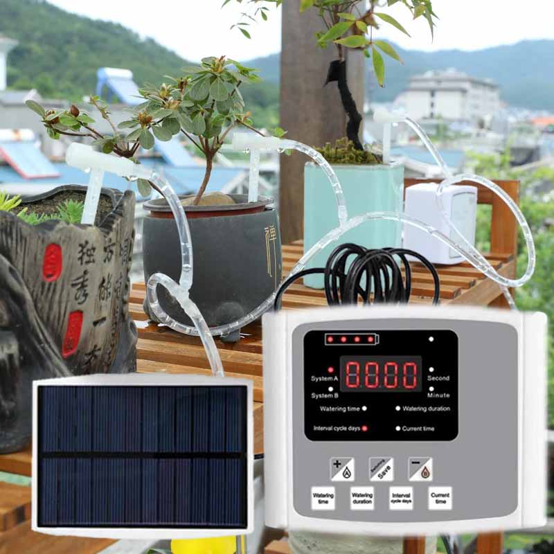 Perangkat Irigasi Tetes Tenaga - Smart Garden Technology ulasan dan harga