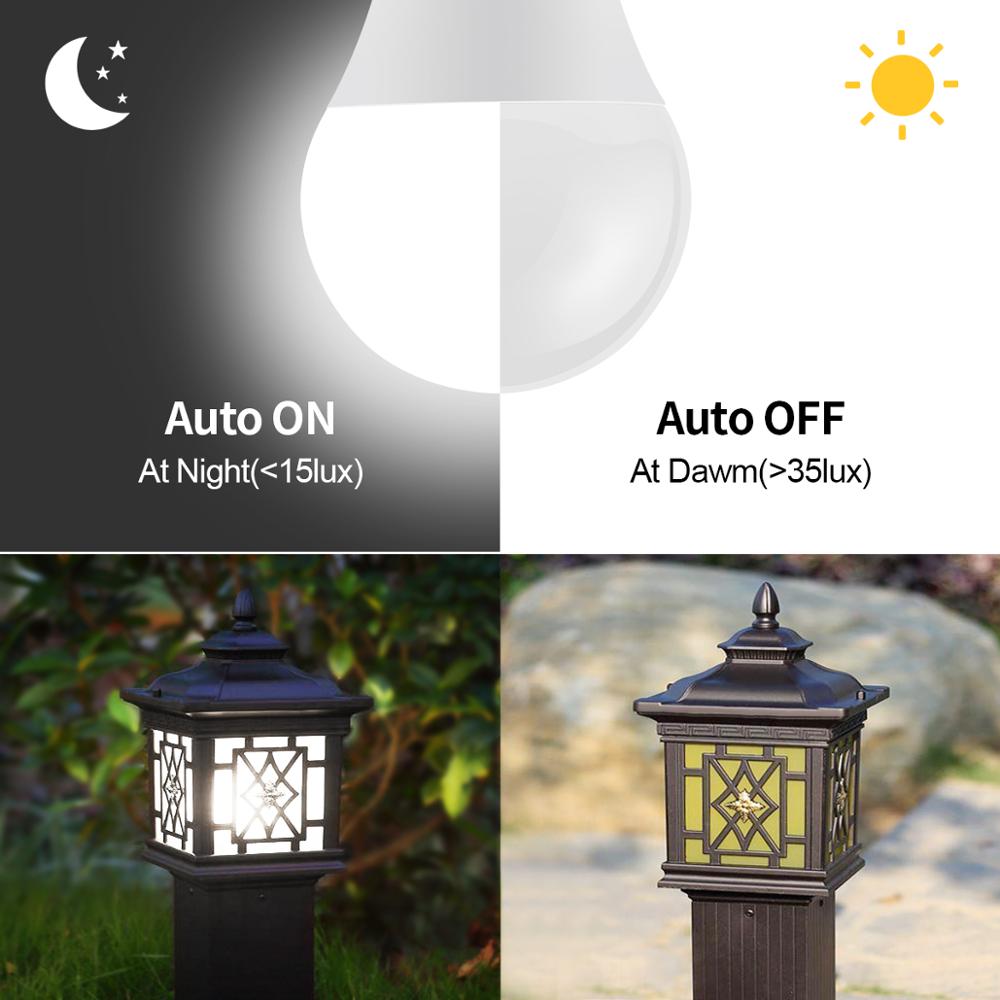 Lampu LED senja ke fajar, 15W  - Smart Garden Led Lights ulasan dan harga