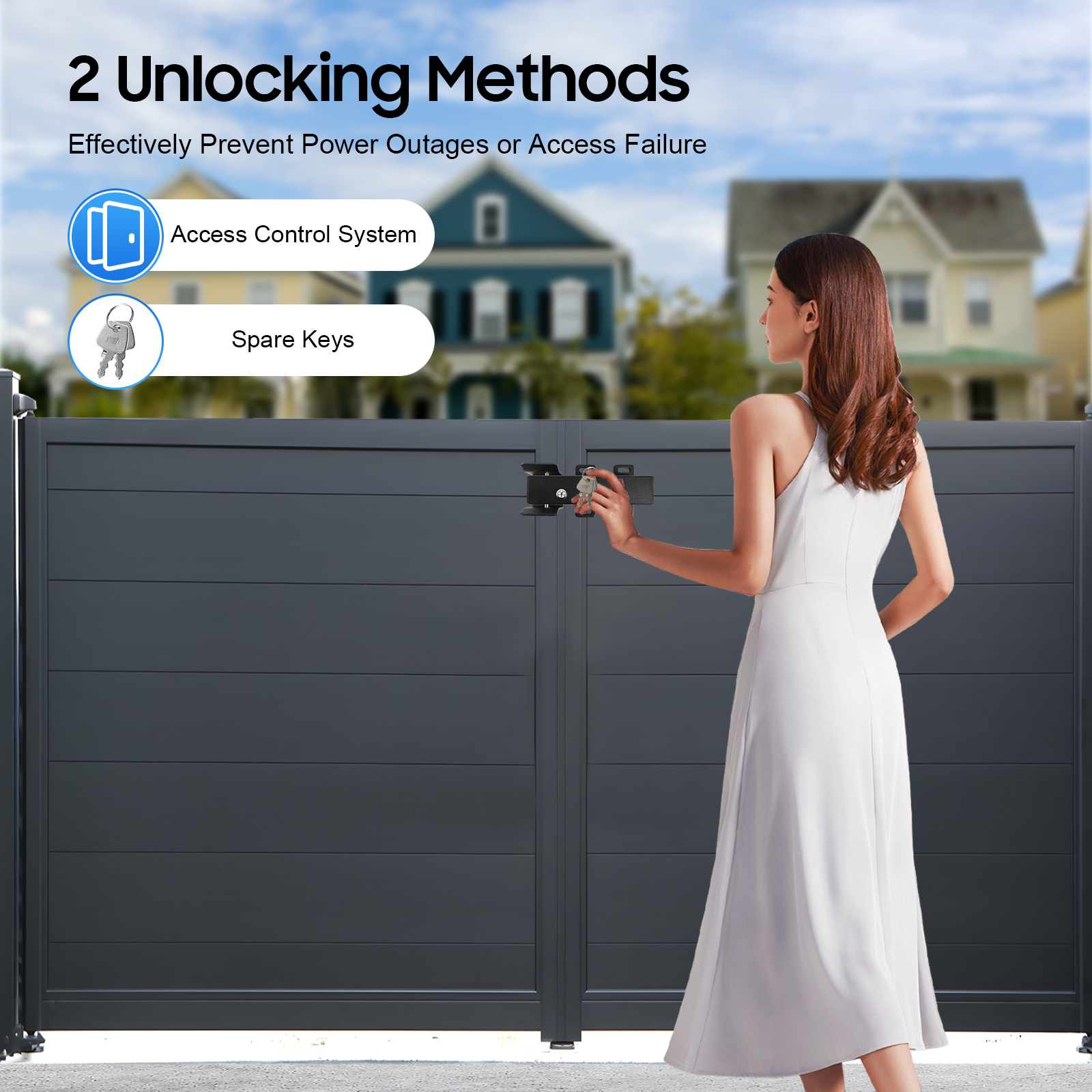Kunci Gerbang Listrik 24V 60W, - Smart Garden Gate ulasan dan harga