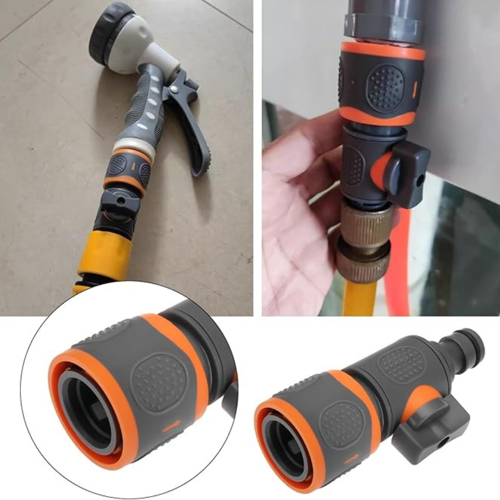 1-9Pcs Adaptor Sambungan Cepat - Smart Garden Hose Valve ulasan dan harga