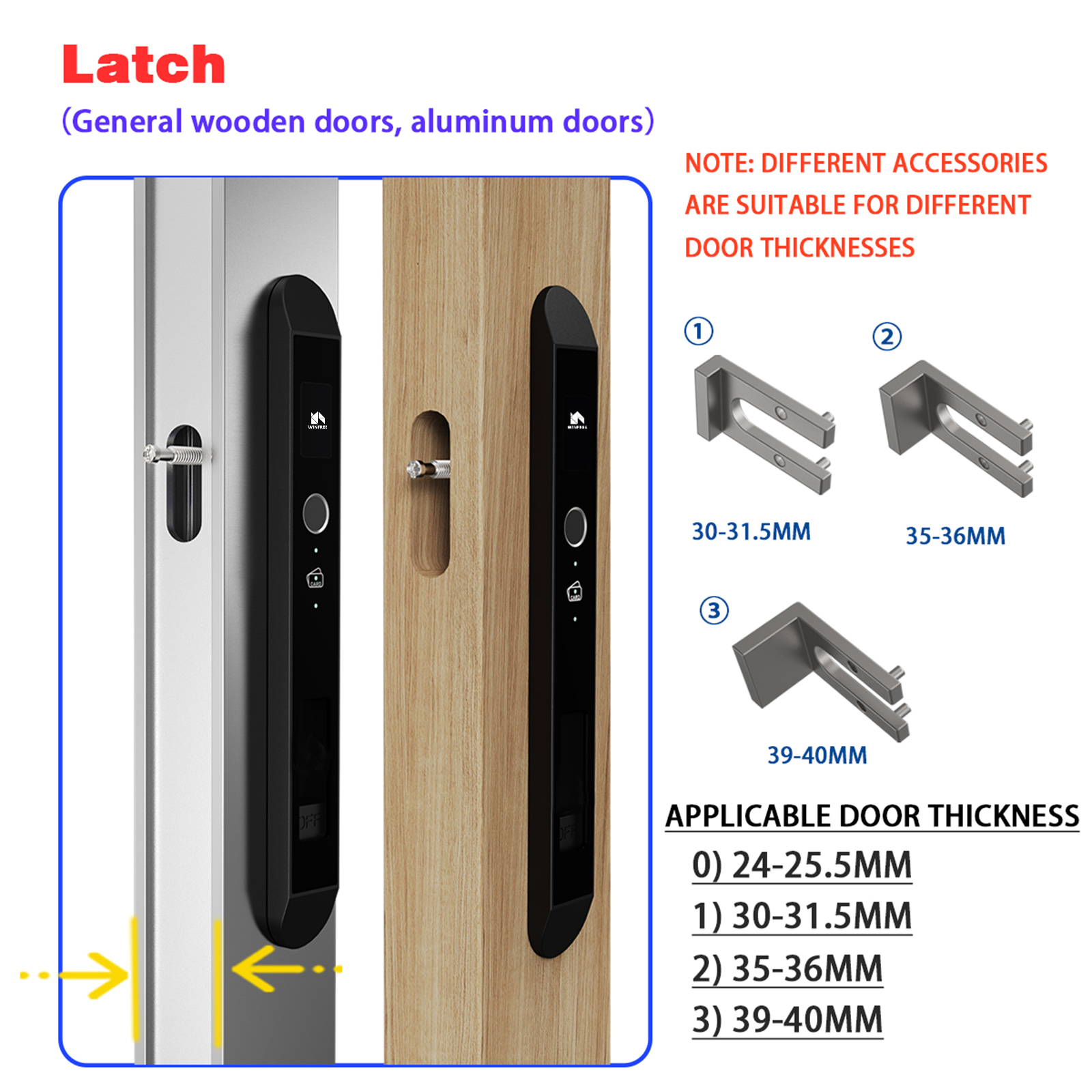 Kunci Pintu Pintar WINFREE Sma - Smart Garden Gate Lock ulasan dan harga