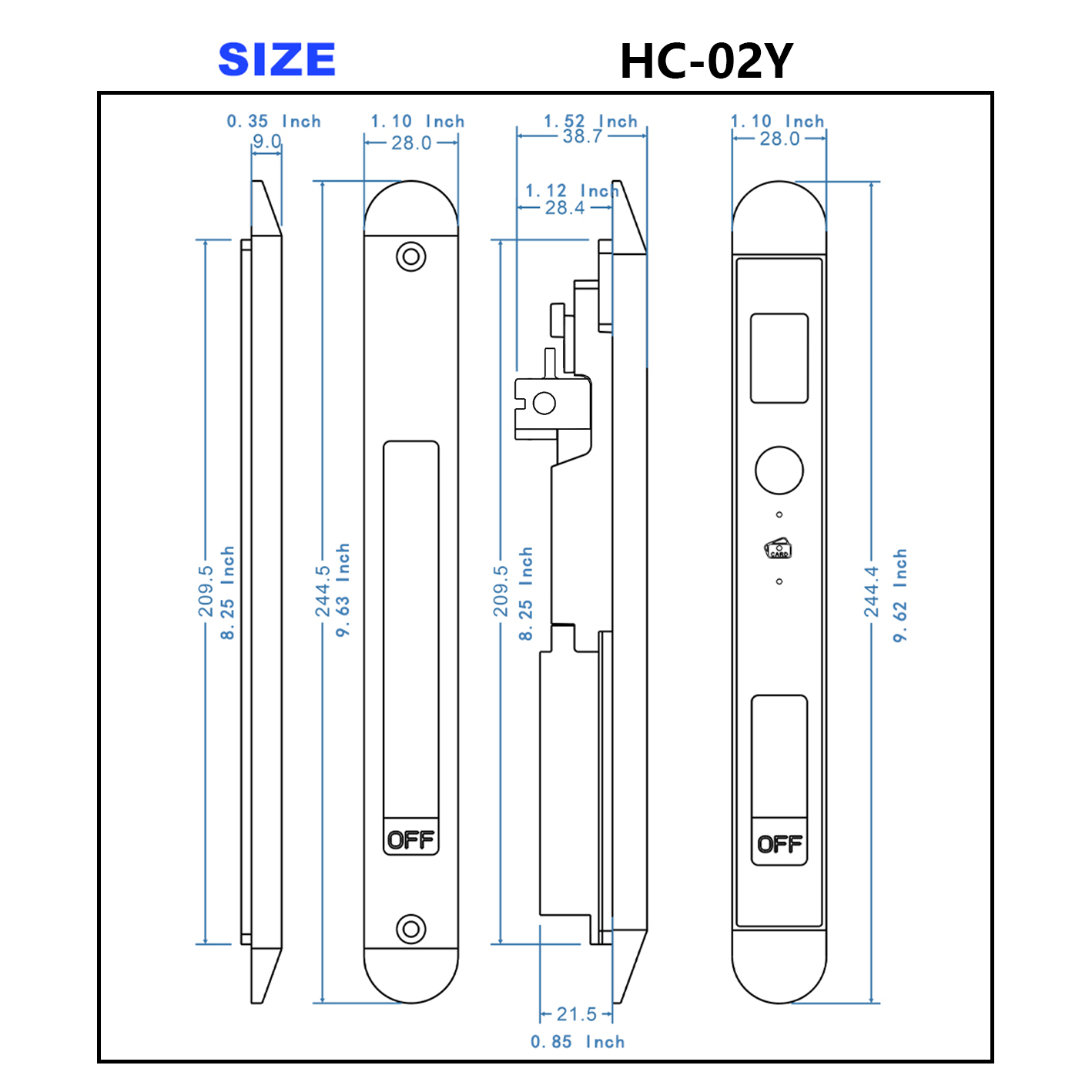 Kunci Pintu Pintar WINFREE Sma - Smart Garden Gate Lock ulasan dan harga