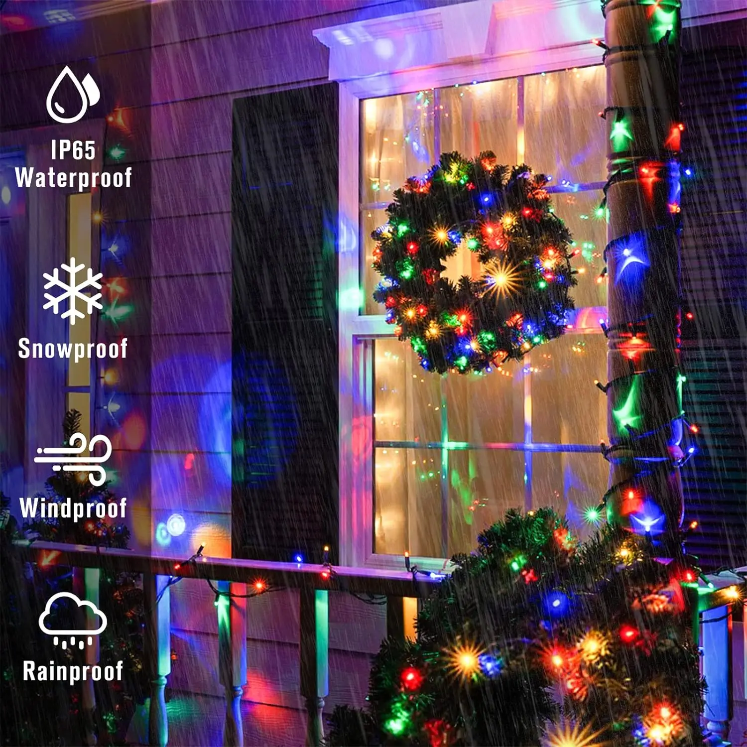 Lampu LED tenaga surya tali 8  - Smart Garden Spotlights ulasan dan harga