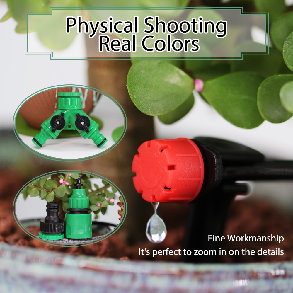 50-5M 1/4 inci selang dripper  - Smart Garden Technology ulasan dan harga