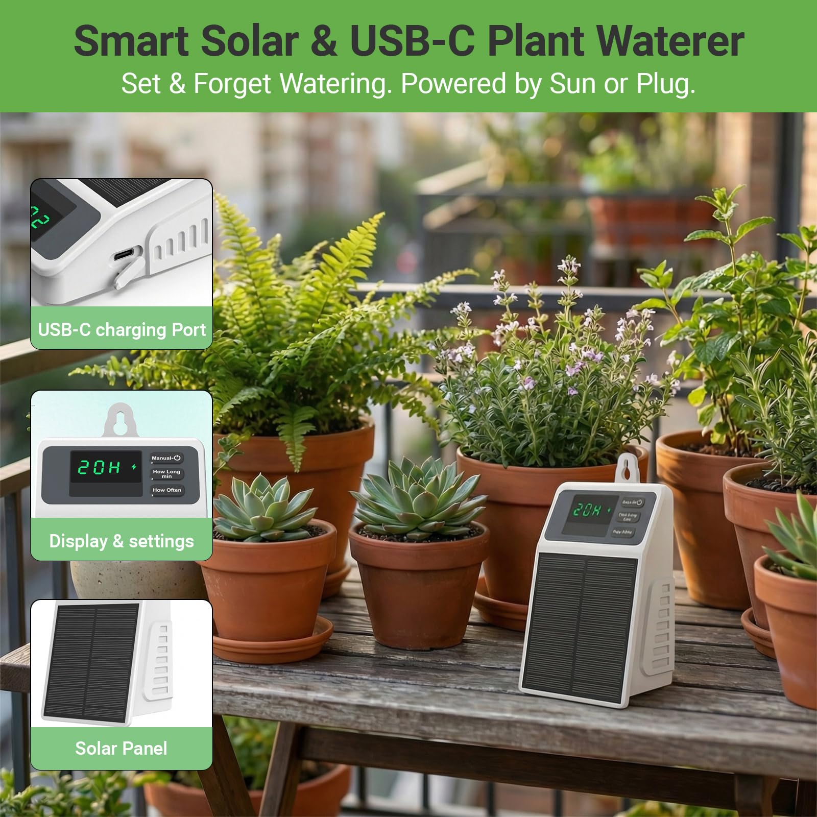 Sistem Irigasi Tetes Tenaga Su - Smart Garden Technology ulasan dan harga
