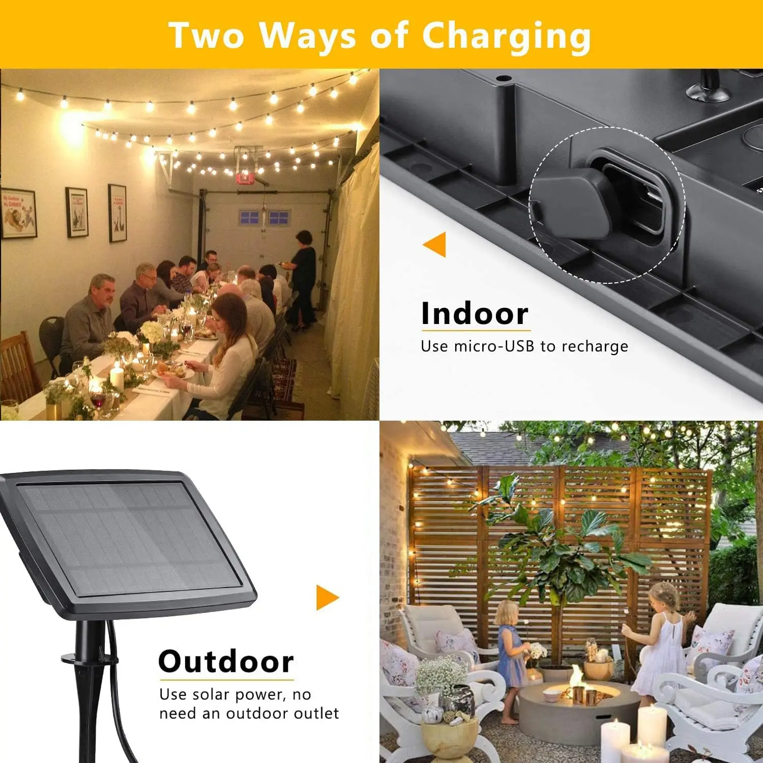 Lampu Setrip Led Tenaga Surya  - Smart Garden Spotlights ulasan dan harga