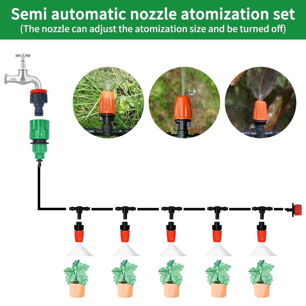 Kit Irigasi Nozzle Kabut 5M-20 - Smart Garden Technology ulasan dan harga