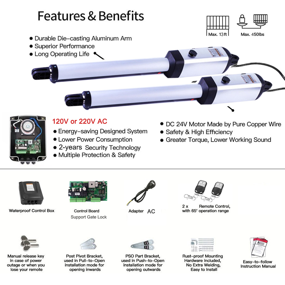 MK702 Operator Gerbang Ayun Ot - Smart Garden Gate ulasan dan harga