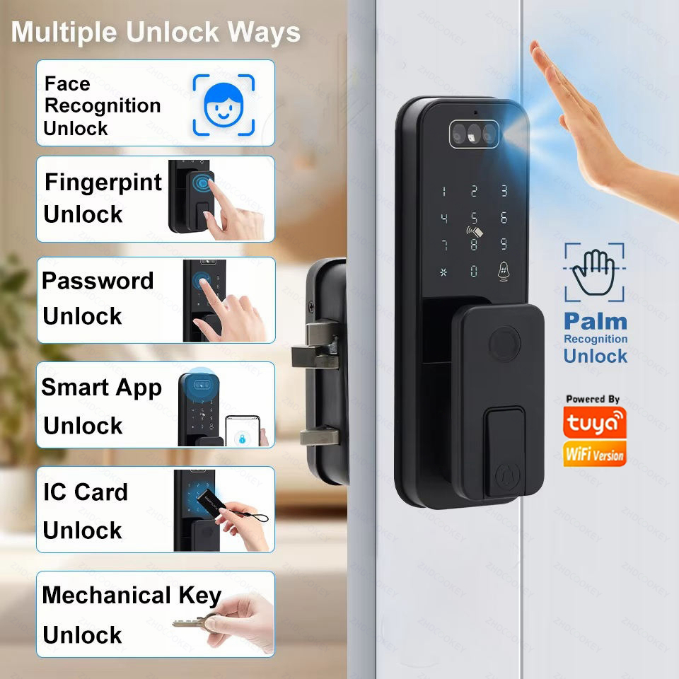 Kunci Pintu Pintar Tuya WiFi A - Smart Garden Gate Lock ulasan dan harga