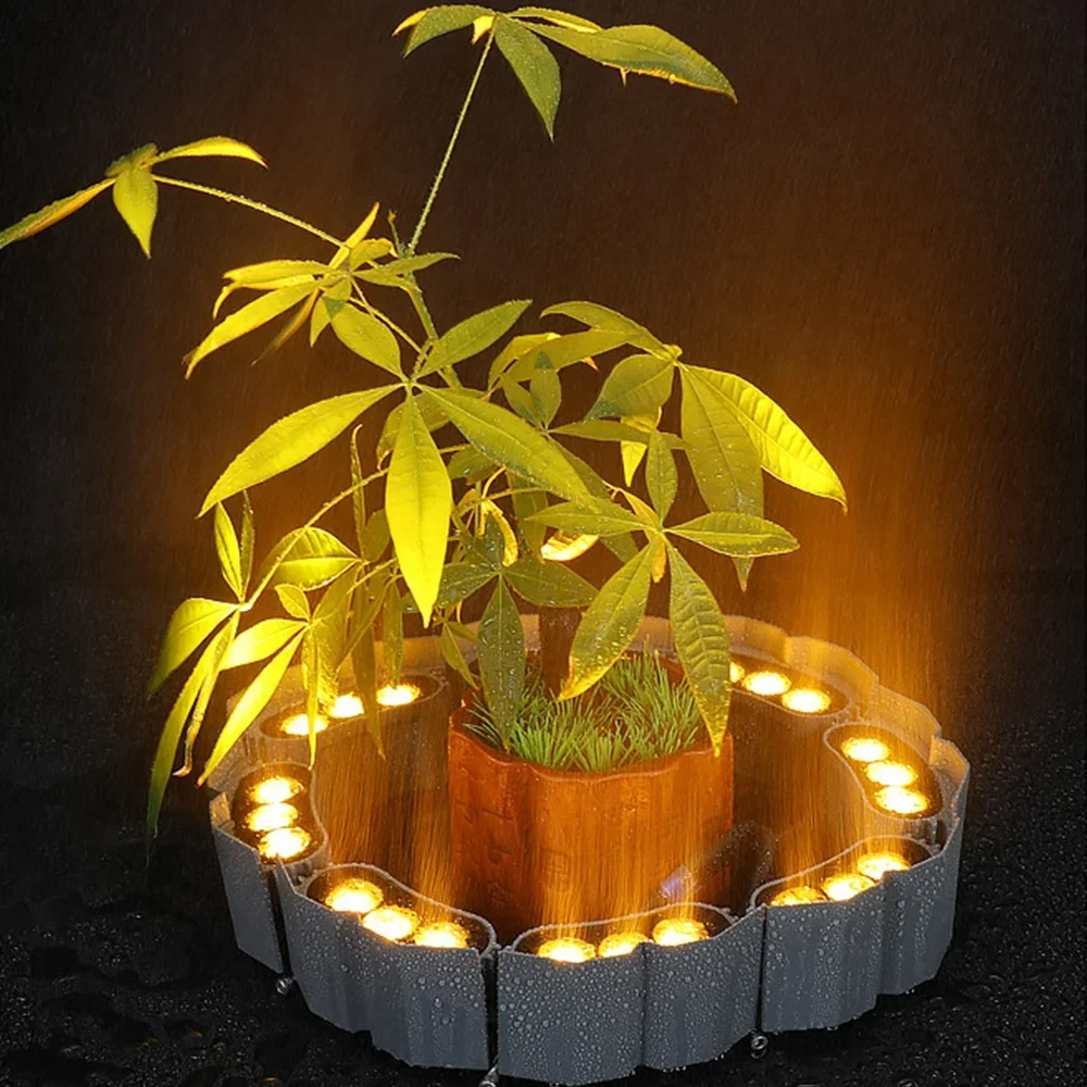 Lampu Pohon LED Aluminium Berw - Smart Garden Led Lights ulasan dan harga