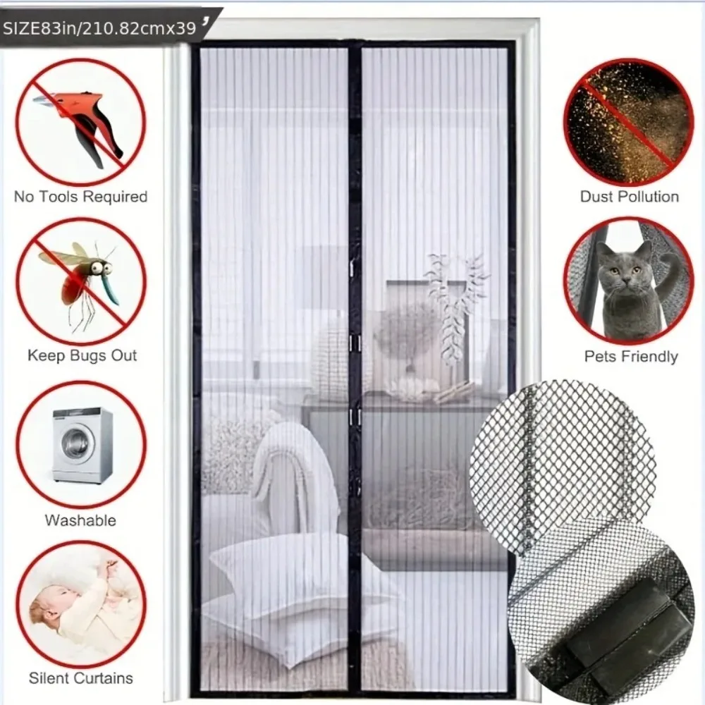 Tirai jendela pintu nyamuk mag - Smart Garden Gate ulasan dan harga