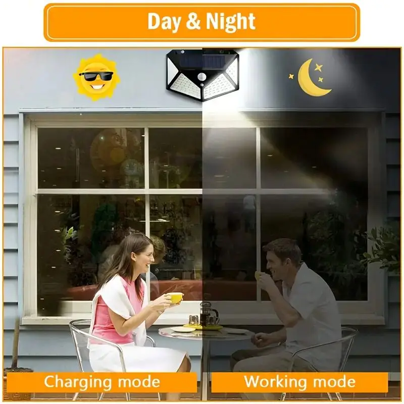 Lampu Taman Tenaga Surya 100LE - Smart Garden Light Camera ulasan dan harga