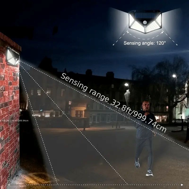 Lampu Taman Tenaga Surya 100LE - Smart Garden Light Camera ulasan dan harga