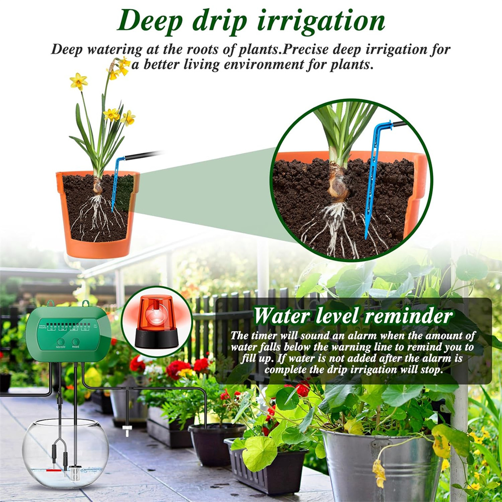 Kit Penyiraman Otomatis Tenaga - Smart Garden Technology ulasan dan harga