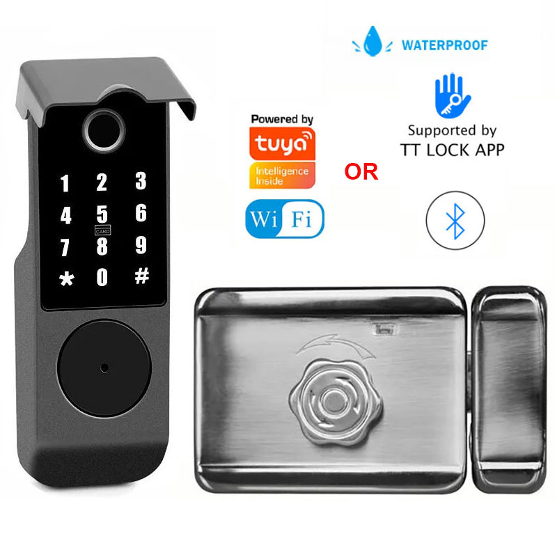 Kunci Elektronik Pintar Tuya W - Smart Garden Gate ulasan dan harga