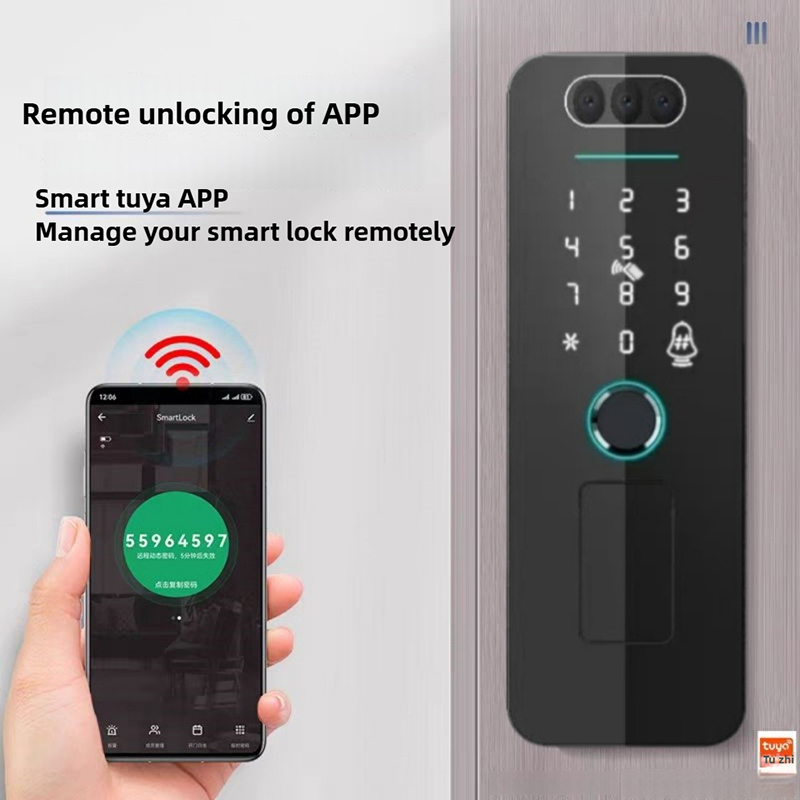 Tuya Wifi SmartLife 3D Pengena - Smart Garden Gate Lock ulasan dan harga