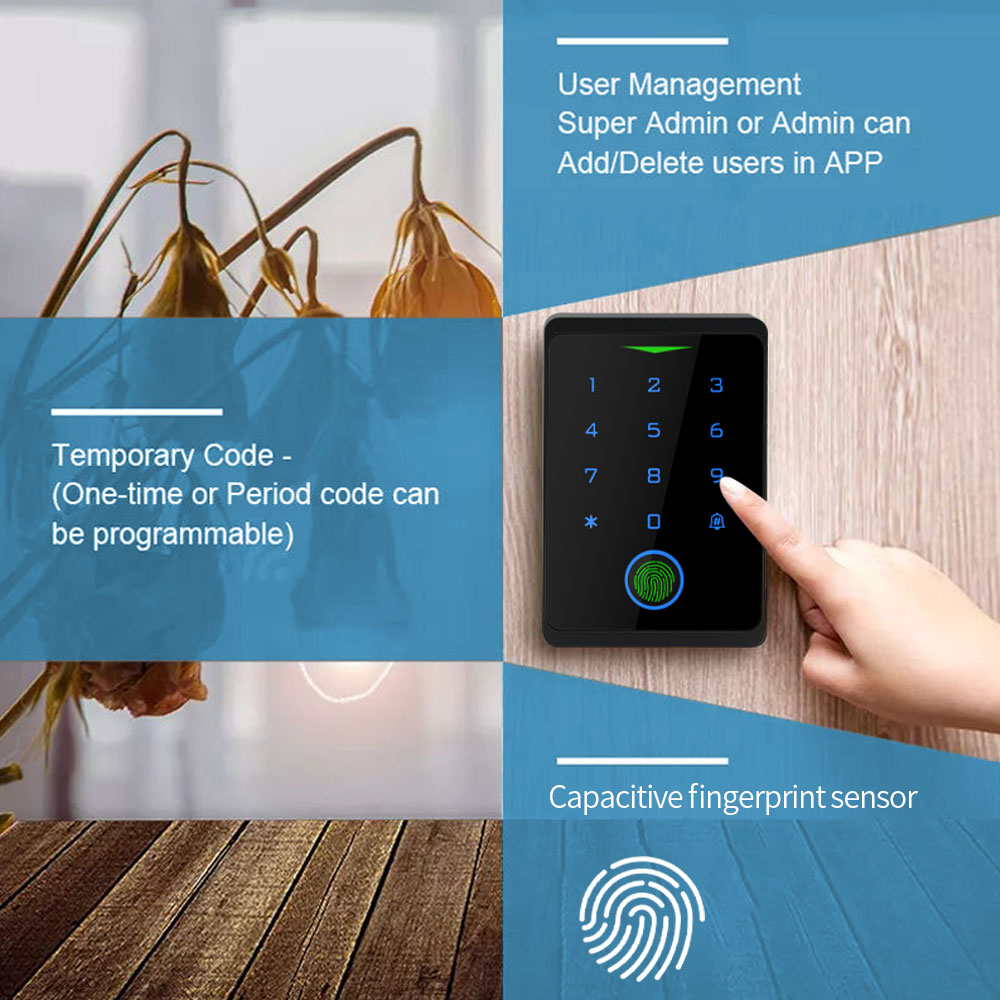 Tuya Kit Kontrol Akses Sidik J - Smart Garden Gate Lock ulasan dan harga