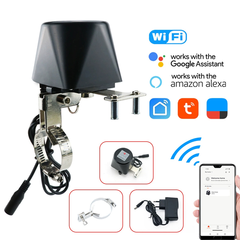 Katup Gas Pintar Tuya WIFI Pen - Smart Garden Timer ulasan dan harga