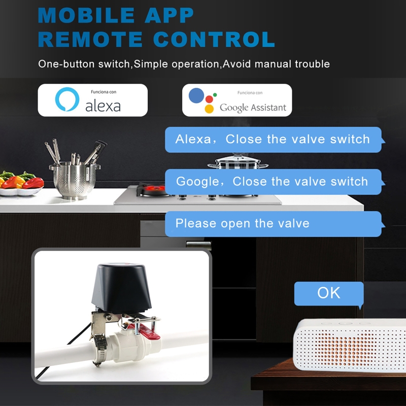 Katup Gas Pintar Tuya WIFI Pen - Smart Garden Timer ulasan dan harga