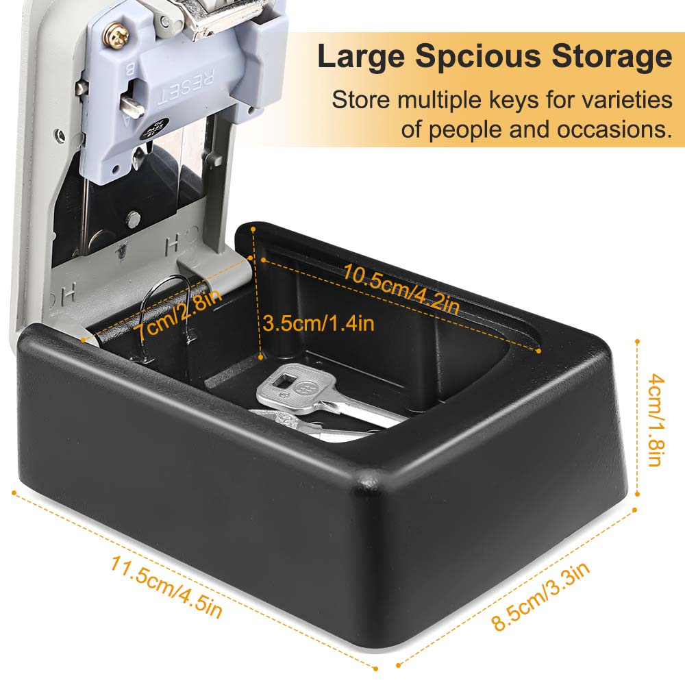 Kotak penyimpanan kunci kata s - Smart Garden Gate Lock ulasan dan harga