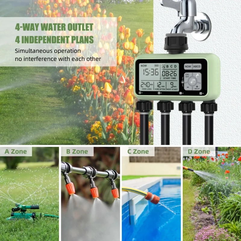 Timer Penyiraman Taman Digital - Smart Garden Technology ulasan dan harga