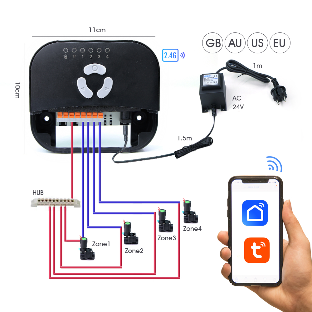 Selang taman katup Solenoid pe - Smart Garden Hose Valve ulasan dan harga